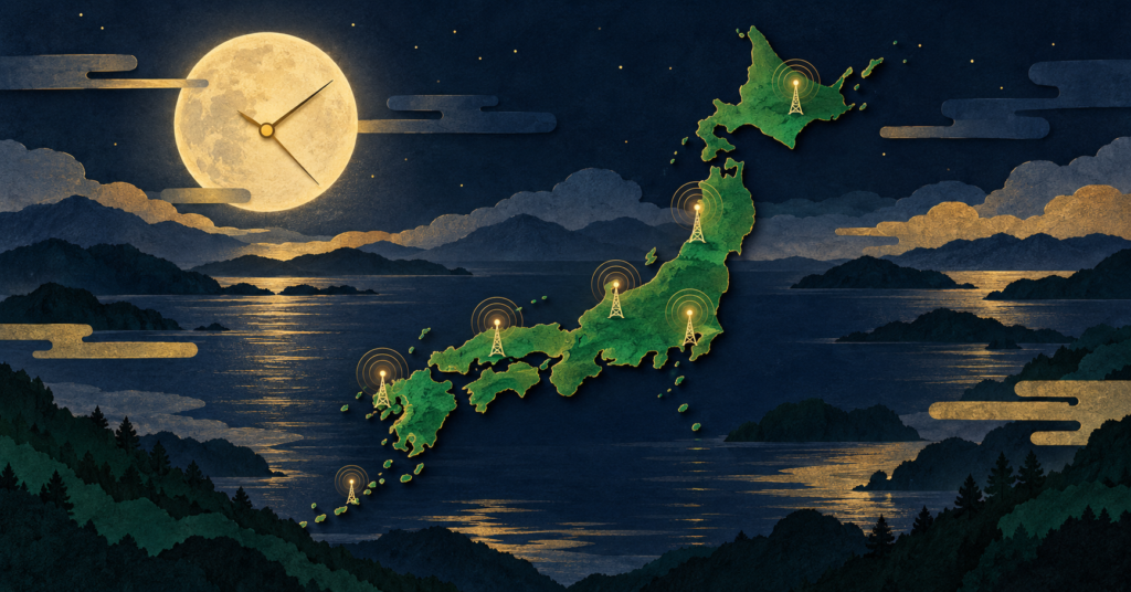 黄泉のツガイの放送日はいつ？第1期の地域・放送局と時間を紹介を象徴するオリジナルのイメージイラスト